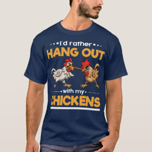 Boer Hen Farming Grappig Boerderij Dierenkip T-shirt