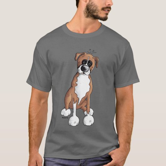 Boer Honden retro T-shirt (Voorkant)
