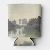 Boer Huizen op het Water in de ochtend mist Koeler (Voorkant)