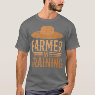 Boer in de opleiding boerenbedrijf Barn Rancher Fa T-shirt