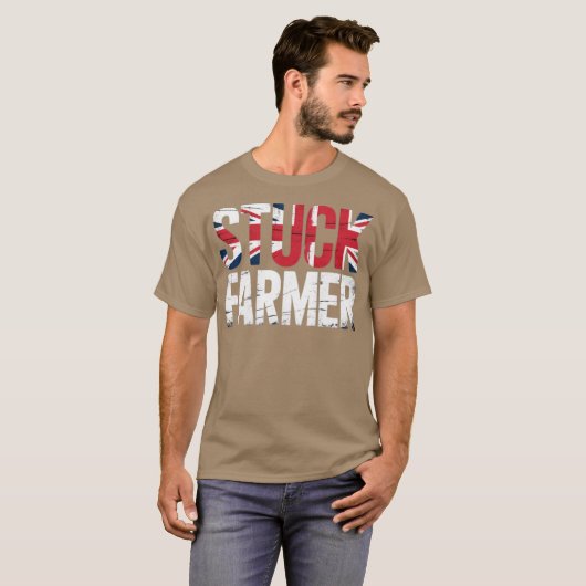 BOER IN DE STEEK T-SHIRT (Voorkant volledig)