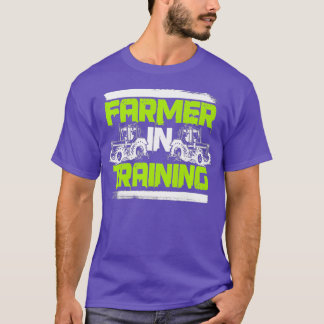 Boer in opleiding Funny Rancher Farming Premium T-shirt