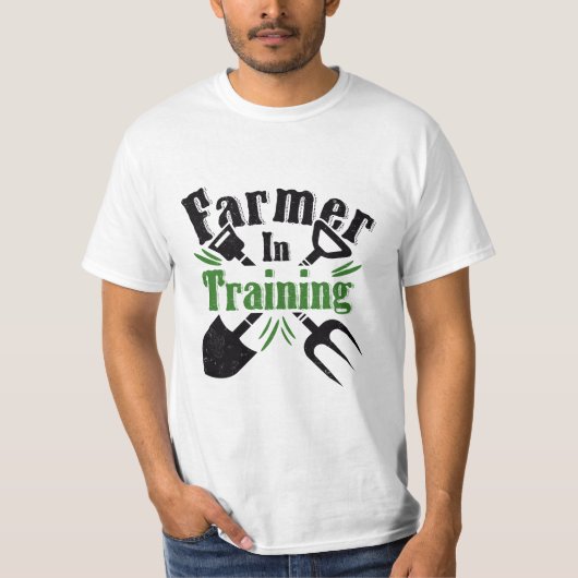 boer in opleiding t-shirt (Voorkant)