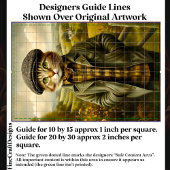 Boer Kattenportret in Landschap CM1 Decoupage Tissuepapier