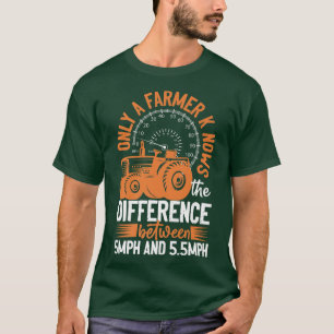 Boer kent het verschil tussen 5 en 5 amph t-shirt