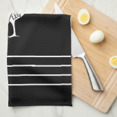 Boer Kippenvlees Snijdt Keuken Handdoek – Slager (Quarter Fold)