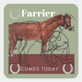 boer komt vandaag tegen sticker