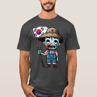 Boer Koreaanse Zombie T-shirt