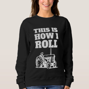 Boer Kunst voor Mannen Vrouwen Tractor Farming Hay Trui