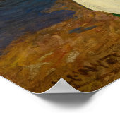 Boer met pompoen van Newell Convers Wyeth Poster (Hoek)