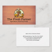 Boer met schapen | Landbouw Visitekaartje (Voorkant / Achterkant)