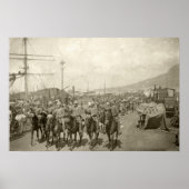 Boer-oorlog bij het Britse leger Poster (Voorkant)