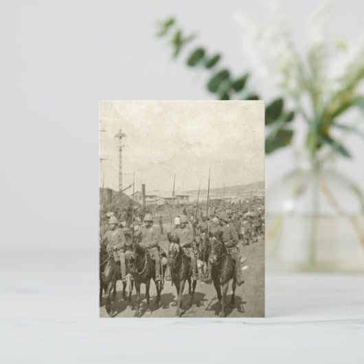 Boer-oorlog in het Britse leger Briefkaart (Staand voorkant)