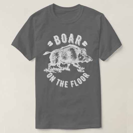Boer op de vloer 1 t-shirt (Design voorkant)