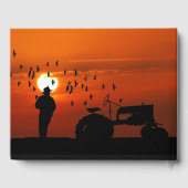 Boer op Sunset "A Time to Reap" Memorial Gastenboek (Achterkant)