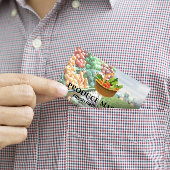 Boer op tractor | De standaard van de basiswinkel Visitekaartje