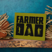 Boer papa - Boerderij Vaderdag Fotoplaat (Zijkant)