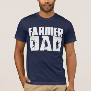 Boer papa - Boerderij Vaderdag T-shirt