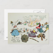 Boer picnic op Middle Hill is verstoord Briefkaart (Voorkant / Achterkant)