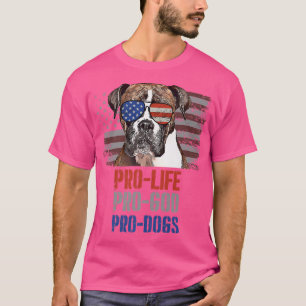Boer Pro Life Pro God Pro - Honden Premium T-shirt