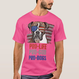 Boer Pro Life Pro God Pro - Honden Premium T-shirt