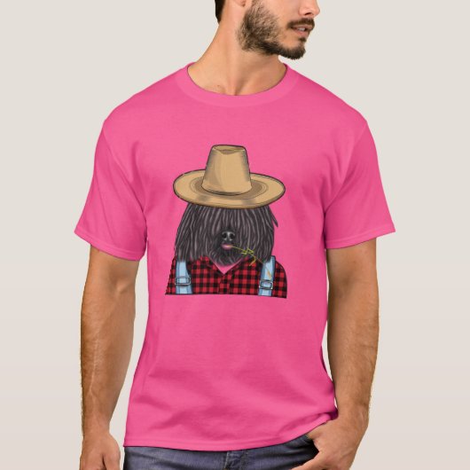 Boer Pulik Farming Dog T-shirt (Voorkant)