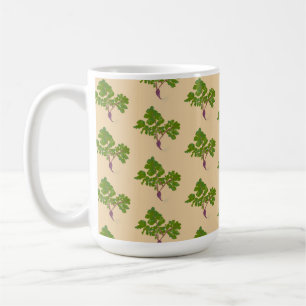 Boer Radijs Raap Planten Tuinieren Patroon  Koffiemok
