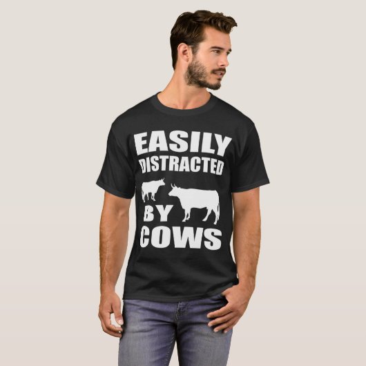 Boer Rundvee Koeien Tshirts - Funny Koe Tshirt (Voorkant volledig)