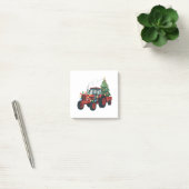 Boer Tractor Kerstverlichting Tractor Kerstmis Post-it® Notes (Kantoor)