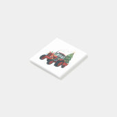 Boer Tractor Kerstverlichting Tractor Kerstmis Post-it® Notes (Schuin)