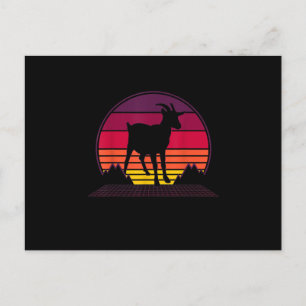 Boer Vintage Retro Grappig Boerderijdier Cadeau Briefkaart