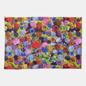 Boerbessen Blauwe bosbessen Grote frambozen Theedoek (Horizontaal)