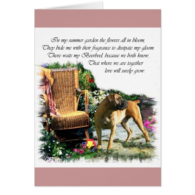 Boerboel Art Gifts (Voorkant)