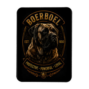 Boerboel Beschermend Krachtig Trouw Hondenras Magneet