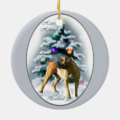 Boerboel Christmas Gifts Ornament (Achterkant)