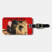 Boerboel Colour Block Bagagelabel (Voorkant horizontaal)