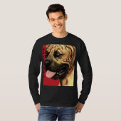 Boerboel Colour Block T-shirt (Voorkant volledig)