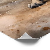 Boerboel Dog Art Print Poster (Hoek)