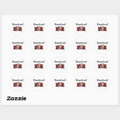 Boerboel Dog MOM Ronde Sticker (Vel)