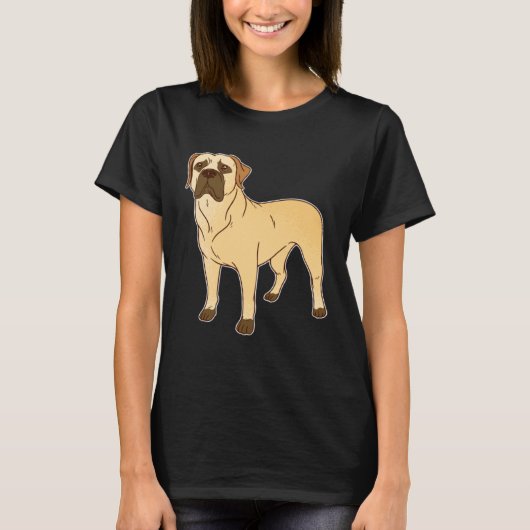 Boerboel dog t-shirt (Voorkant)