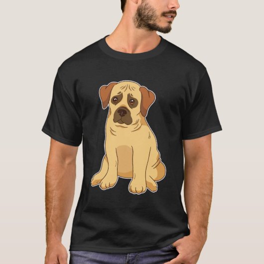 Boerboel hond 1 t-shirt (Voorkant)