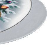 Boerboel kerst snijplank (Hoek)