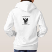 Boerboel mama Hoodie (Achterkant)