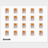 Boerboel Ronde Sticker (Vel)