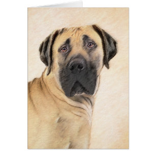 Boerboel schilderen - Kute Original Dog Art