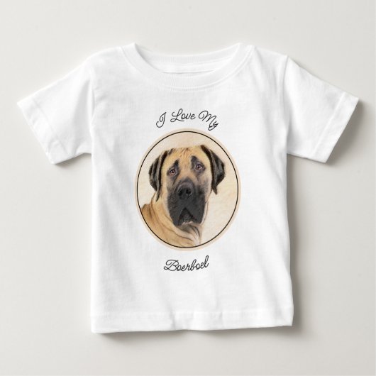 Boerboel schilderen - Kute Original Dog Art (Voorkant)