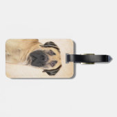 Boerboel schilderen - Kute Original Dog Art Bagagelabel (Achterkant horizontaal)