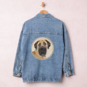 Boerboel schilderen - Kute Original Dog Art Denim Jacket (Hangar)