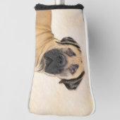 Boerboel schilderen - Kute Original Dog Art Golfheadcover (Draai 90)