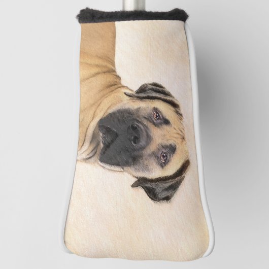 Boerboel schilderen - Kute Original Dog Art Golfheadcover (Draai 90)
